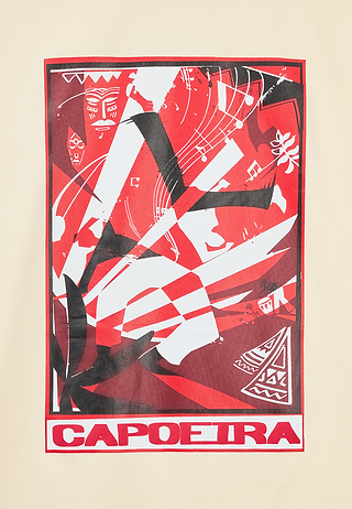 Capoeira Graphic T-Shirt Off-white