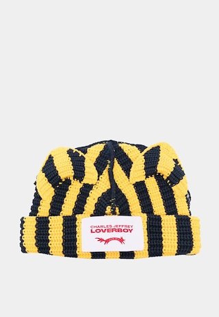 Charles Jeffery Loverboy  Chunky Ears Beanie Yellow