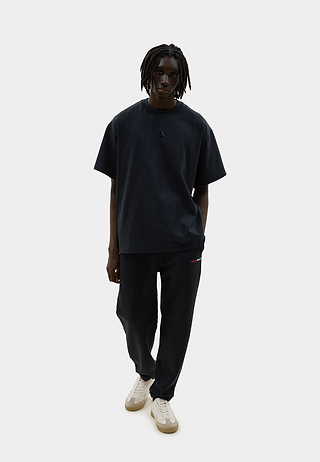 Metallic Small Logo T-Shirt Black