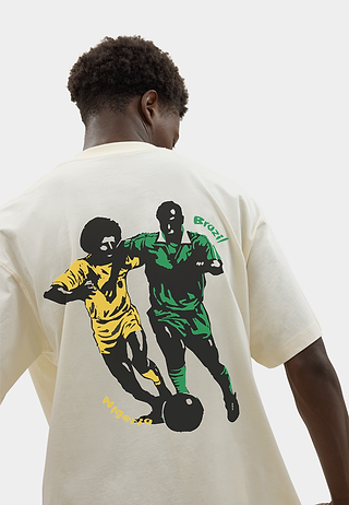 Nigeria X Brazil T-Shirt Off-white
