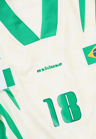 Nigeria X Brazil Football Shirt White
