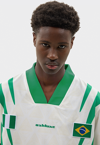 Nigeria X Brazil Football Shirt White