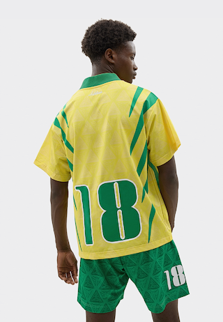 Nigeria X Brazil Football Shirt Yellow