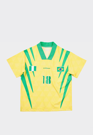 Nigeria X Brazil Football Shirt Yellow