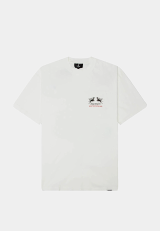 Represent  24 Hour Service T-Shirt Flat White