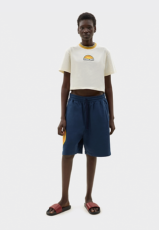 Sunshine Cropped T-Shirt Off-white