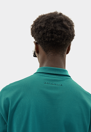 Triangle Logo Polo Shirt Green