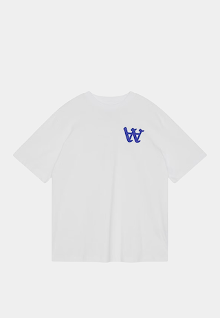 Wood Wood Asa USAA T-shirt GOTS 0001 White