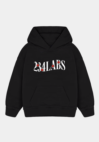 234labs Rose Logo Hoodie Black