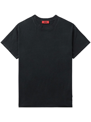 424 Blank T-Shirt Black
