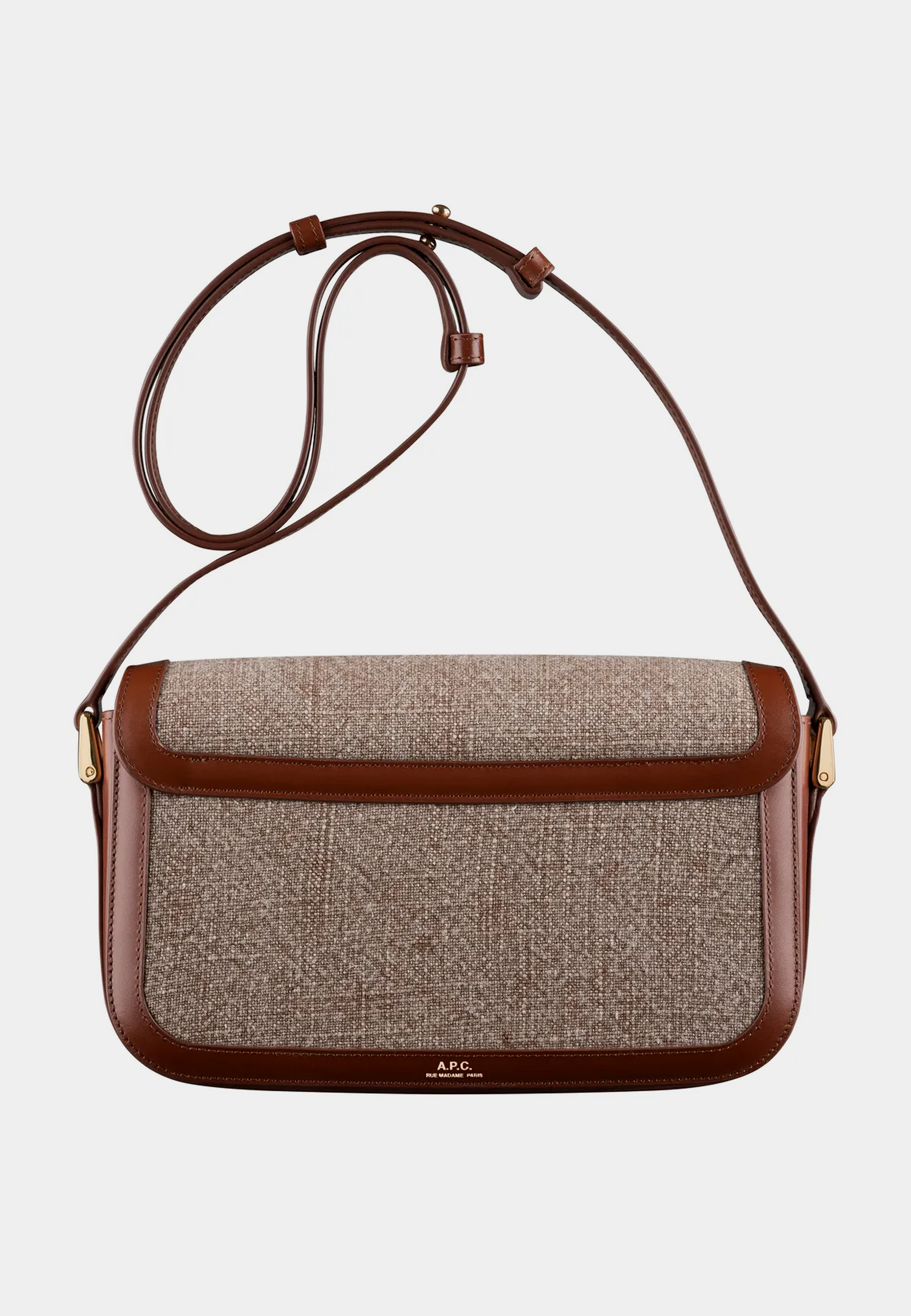 Apc Grace Baguette Bag Brown