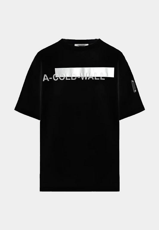 A Cold Wall Strata Logo T-Shirt Black