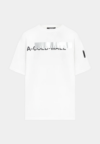 A Cold Wall Strata Logo T-Shirt White