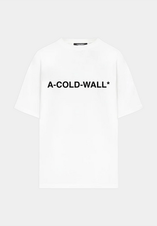 A Cold Wall Essentials Logo T-Shirt White