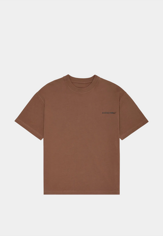 A Cold Wall Essentials Small Logo T-
Shirt Light Brown