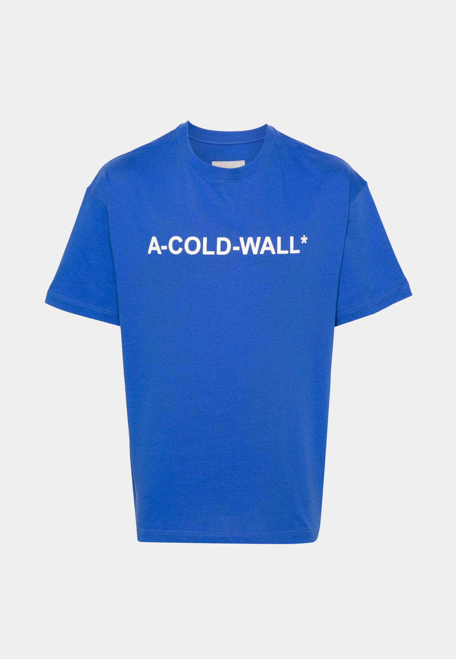 A Cold Wall Essentials Logo T-Shirt Volt Blue A Cold Wall Essentials Logo T-Shirt Volt Blue