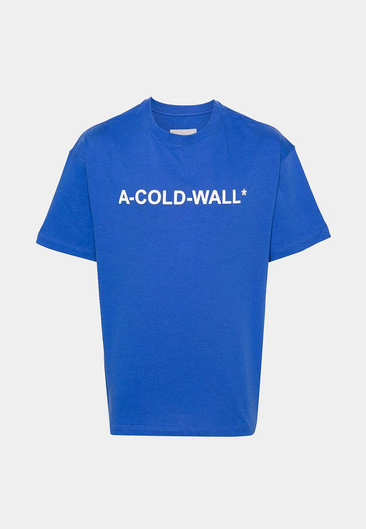 A Cold Wall Essentials Logo T-Shirt Volt Blue