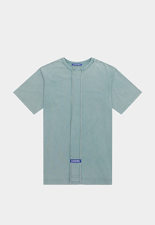 A Cold Wall Fracture T-Shirt Blue Grey