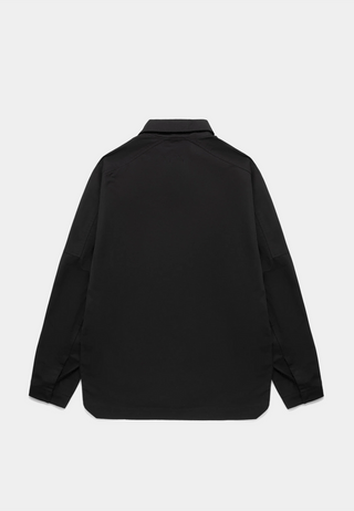 A Cold Wall Zip Overshirt Onyx