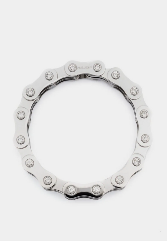 AMBUSH Bike Chain Bracelet - Silver