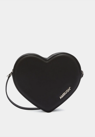 AMBUSH Flat Heart Crossbody - Black