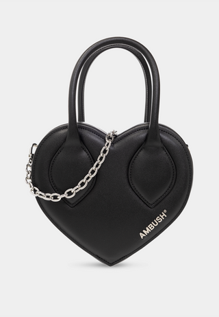 AMBUSH Heart Handle Bag - Black