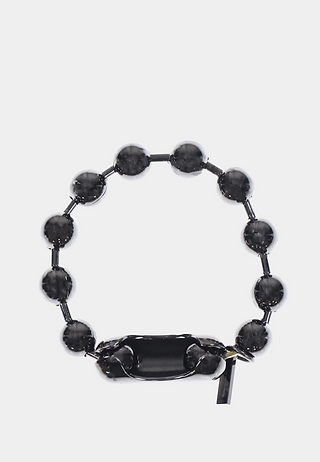 AMBUSH Fw23 Huge Ballchain Bracelet - Black