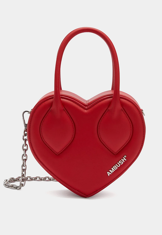 AMBUSH Heart Handle Bag - Red