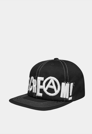Bbc Anarchy Wrap Around Flat Brim Cap Black