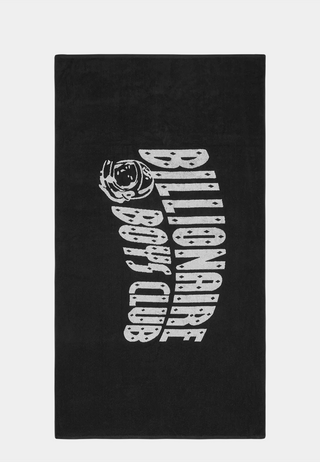 Bbc Arch Logo Towel Black/White