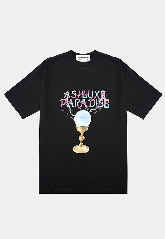 ASHLUXE Crystal Ball T-shirt - Black