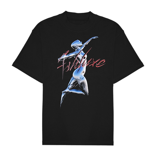 Ashluxe Silver Surfer T-Shirts-Black