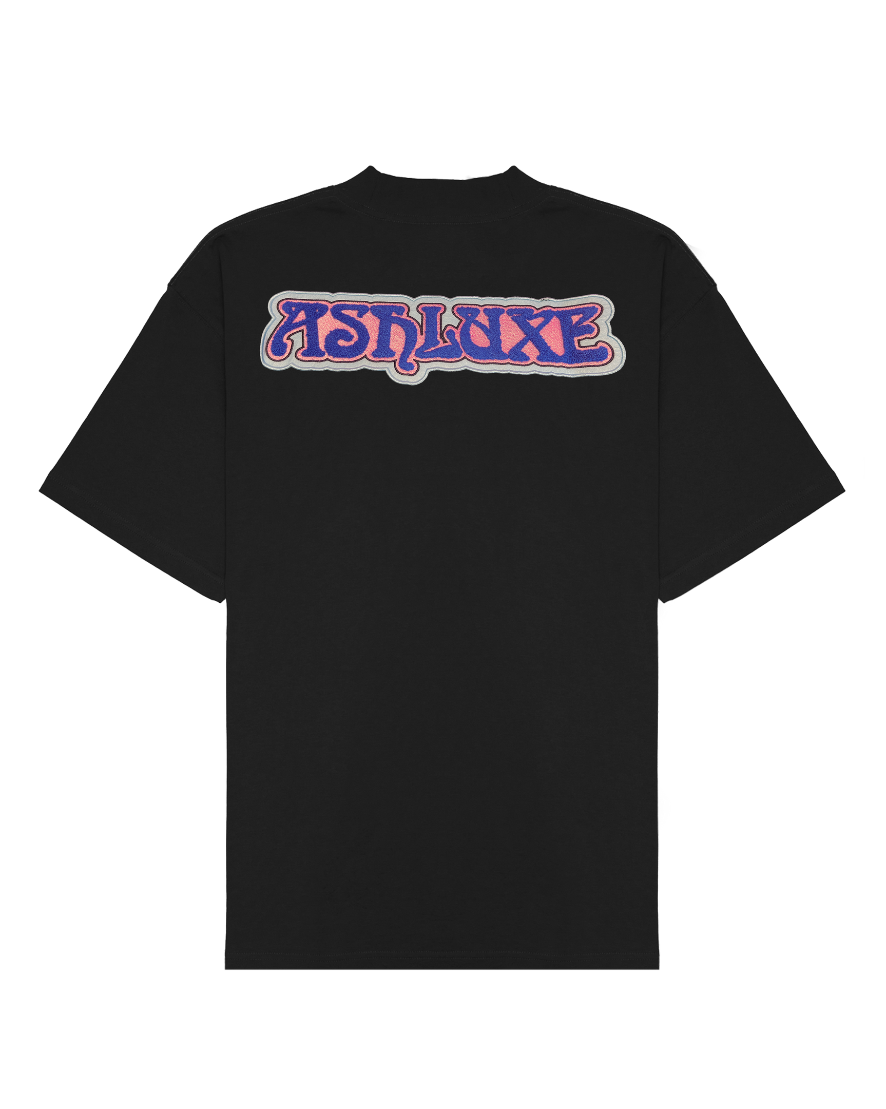 Ashluxe Patch Logo T-shirt Black