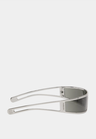 Ambush Gamma Sunglasses Silver Dark Grey