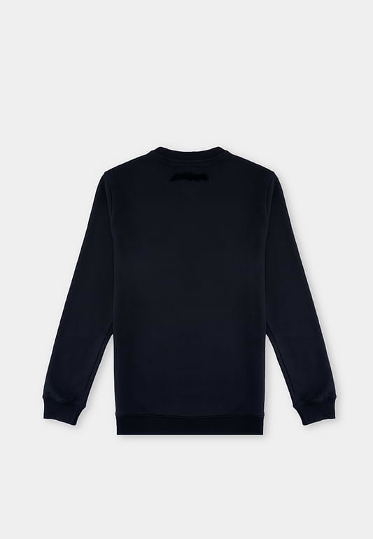 Ashluxe Emblem Black Sweatshirt