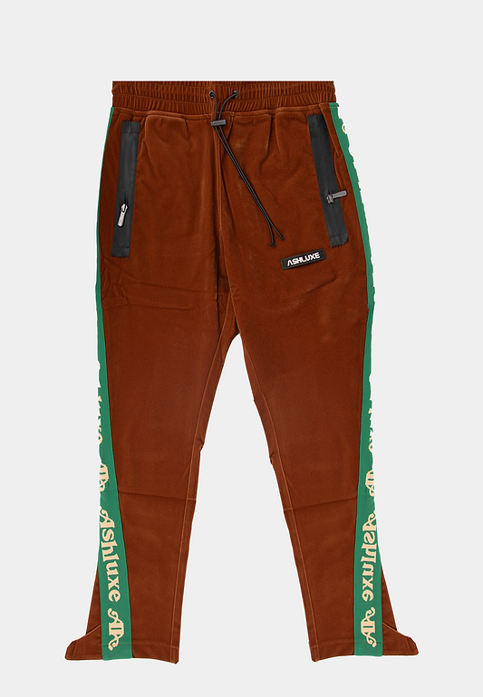 Ashluxe Paradise Track Pant Brown