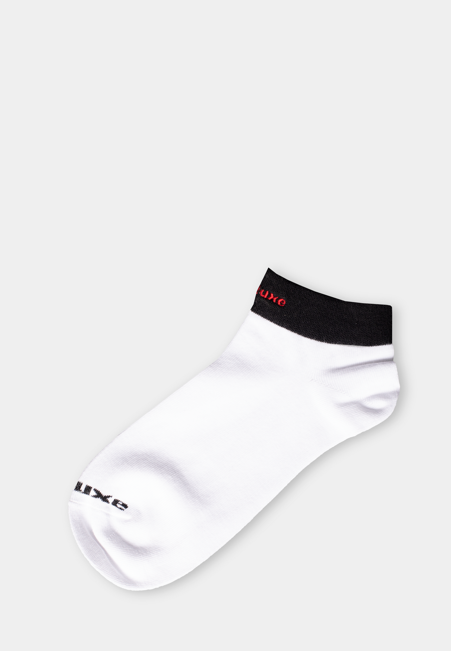 ASHLUXE Ankle Socks  Black White
