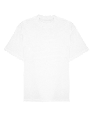 ASHLUXE Logo Blank High neck T-shirt White