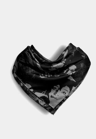 Ashluxe Fela's Culture Mosaic Scarves - Black