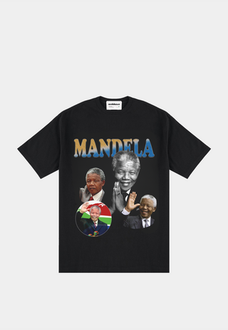 Ashluxe Mandela Icon T-shirt - Black