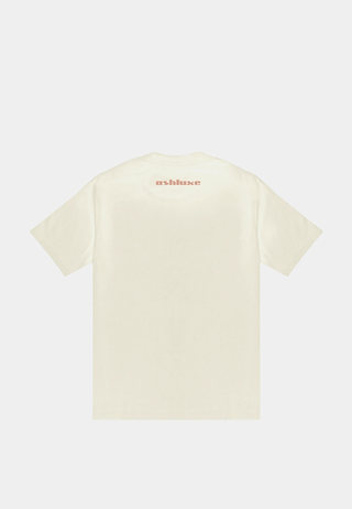 Ashluxe Oval portrait T-shirt  Offwhite