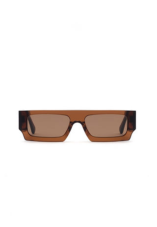 Ashluxe Pixel Earth Sunglasses Brown