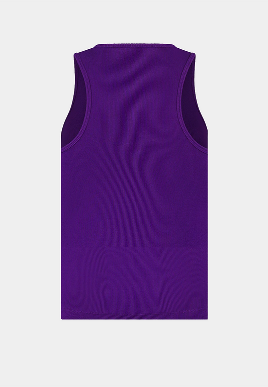 Ash Logo Tank Top - Purple