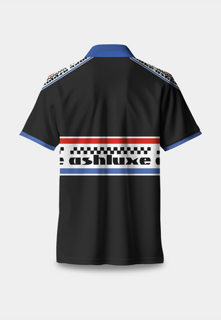 Ashluxe Racing Polo T-shirt Black