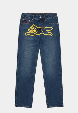 BBC Running Dog Denim Pants - Dark Blue Wash