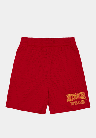 Bbc Varsity Logo Mesh Shorts - Red