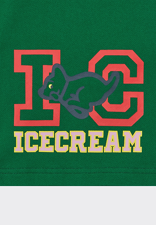 BBC Collegiate Puppy Shorts Green