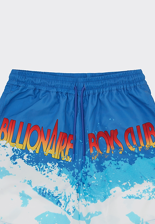 BBC Great Wave Swimshorts Blue