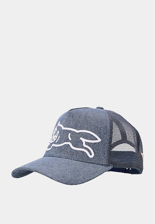 BBC Indigo Denim Running Dog Trucker Cap