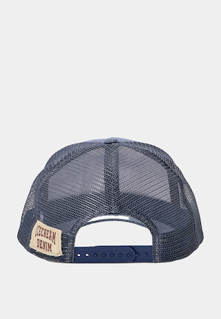 BBC Indigo Denim Running Dog Trucker Cap